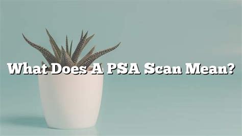ano ang ibig sabihin ng psa|Prostate.